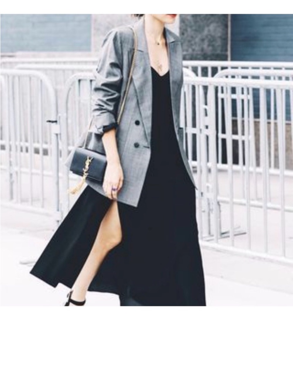 Xhilaration Vintage Black Maxi Dress